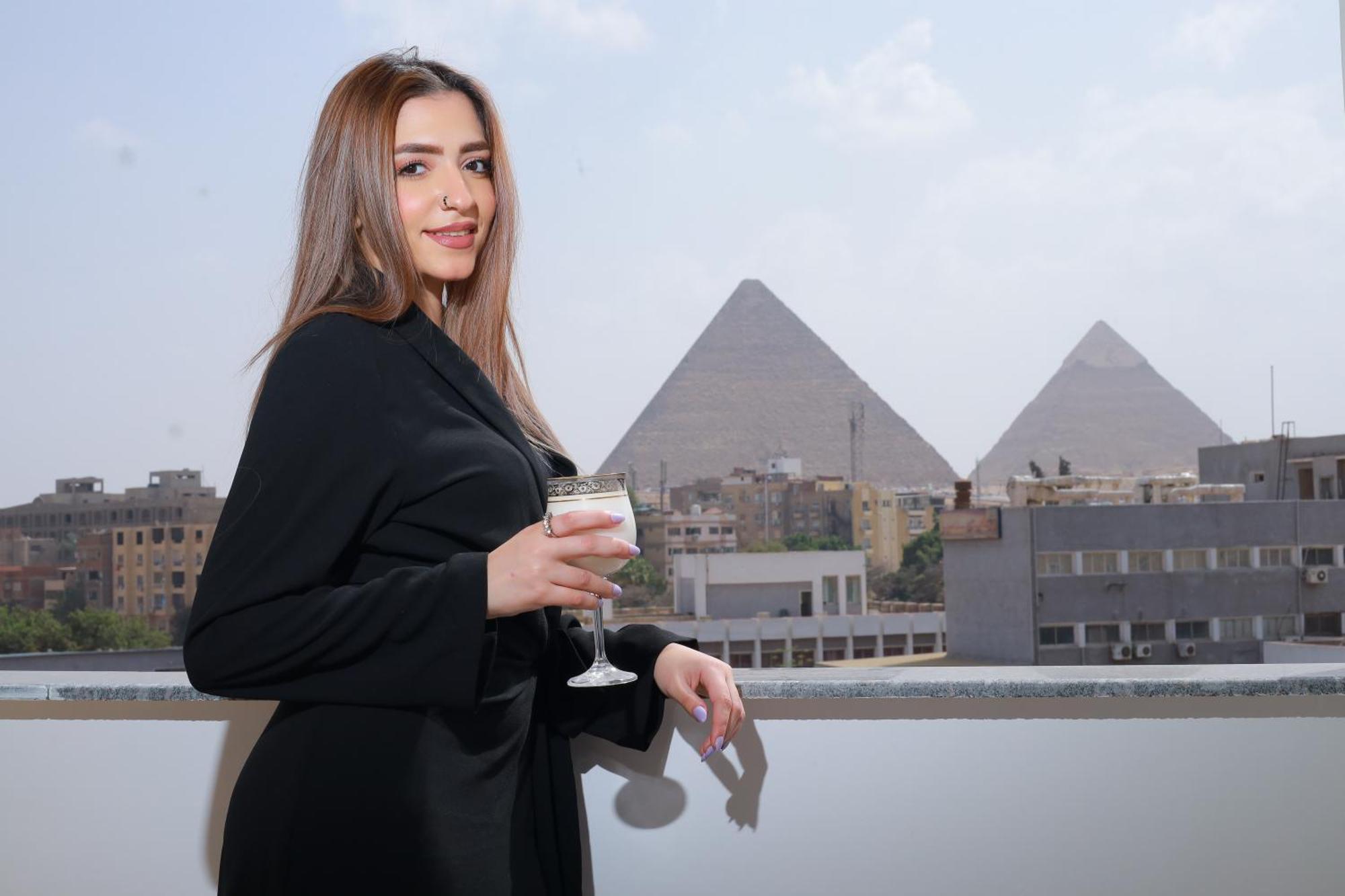 The Muse Pyramids Inn Kafrat al Jabal ภายนอก รูปภาพ